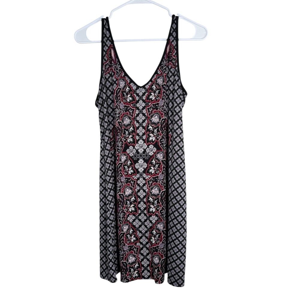 Soma Womens Floral Tank Nightgown Sz S Lightweight Breathable Summer Sleepwear